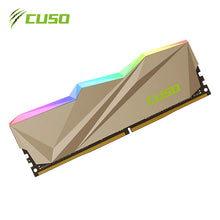Load image into Gallery viewer, CUSO ddr4 ram RGB 32G 16GBx2 3200MHz 3600MHz Memoria Ram Gaming Memory DIMM For Desktop Dual Channel memoria ram ddr4