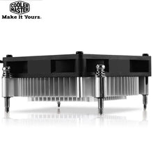 Load image into Gallery viewer, Cooler Master H115 H116 MINI CPU Cooler For All-in-one Machine MINI PC Box For Intel LGA 1155 1156 1150 1151 80mm Quiet Fan