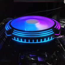Load image into Gallery viewer, 4 Heat Pipes ARGB CPU Cooler 120MM Low Profile 4PIN PWM PC Radiator for Intel LGA 1700 2011 1150 1151 X99 AM3 AM4 Ventilador