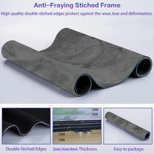 Load image into Gallery viewer, Grey Mousepad Computer Desk Mat Desktop Accessories Keyboard Long Pad Large Gaming Mouse Pad Marble Waterproof Table Office Pc