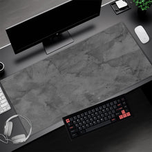 Load image into Gallery viewer, Grey Mousepad Computer Desk Mat Desktop Accessories Keyboard Long Pad Large Gaming Mouse Pad Marble Waterproof Table Office Pc