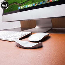 Load image into Gallery viewer, Left/Right Hand Ergonomic Mouse Pad Wrist Pad Silicon Gel Non-slip Streamline Wrist Rest Support Mat for Office Gaming PC