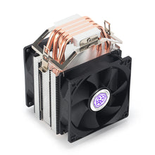 Load image into Gallery viewer, LIONSONIC 4 Heat Pipes CPU Cooler PWM RGB PC Quiet Intel LGA 1700 2011 2011-3 1200 115x X79 X99 E5 AMD AM3 AM4 CPU Cooling Fan