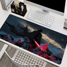 Load image into Gallery viewer, Star Wars Darth Vader Anime Mouse Pad Laptop Cool Game 900x400 Keyboard Mousepad Office PC Gaming Accessories Table Mat Carpet