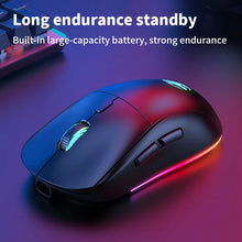 Load image into Gallery viewer, G301 Rechargeable USB 2.4G Wireless Bluetooth RGB Light Gaming Mouse Desktop PC Computers Notebook Laptop Mice Mause Gamer Cute
