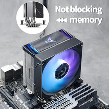 Load image into Gallery viewer, Jonsbo CR1000 EVO CPU Processador Air Cooler 4 Heat Pipes ARGB PWM D-TDP 220W Radiator for Intel LGA1700 1200 115X AMD AM4 AM5